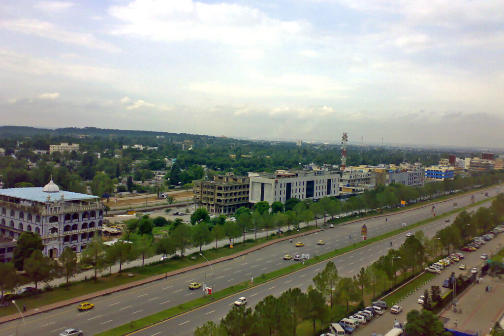 blue area islamabad